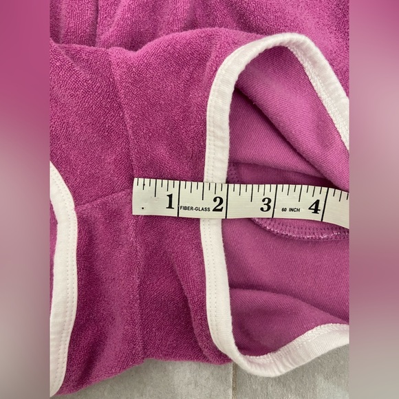 SPELL Miami Organic Cotton Terry Shorts Mauve Size Small - Picture 5 of 10